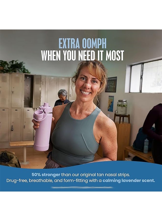 بريث رايت مجموعة بادئ رقعة الأنف التنفسية المضادة للشخير (26 عصا) - تزيد من الأكسجين وتقلل من الشخير وتحسن جودة النوم - لصقات أنف مقاومة للعرق وآمنة للبشرة - Image 2