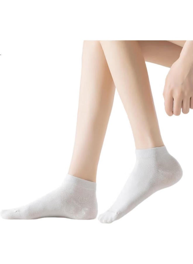 JOAE [7A Antibacterial Xinjiang Cotton] 100% Pure Cotton 6 Pairs Women'S Socks, Breathable, Odor-Resistant, Autumn, Anti-Pilling Short Socks - Image 3