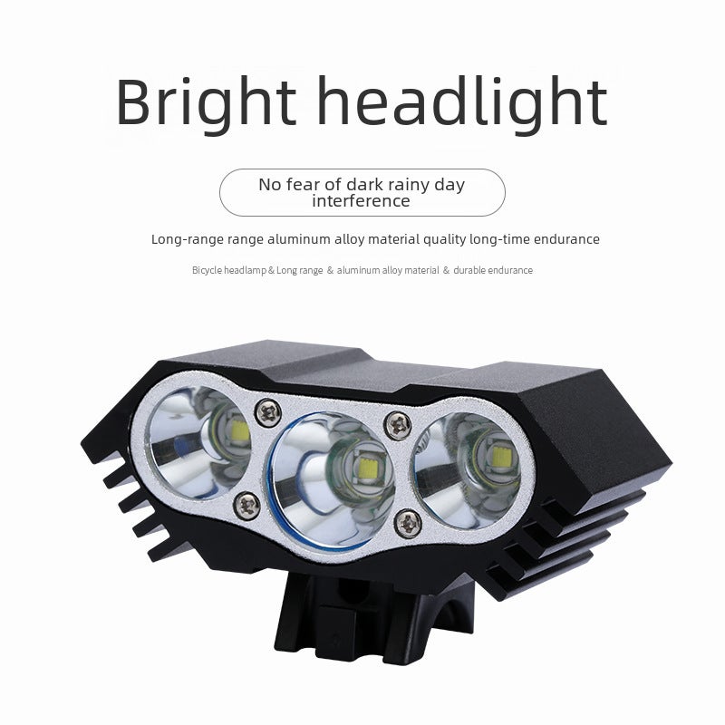 Generic X3 Owl T6 Bike Light Rechargeable Mountain Bicycle N3 DC 8800 mA package 