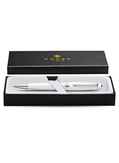 Cross Cross Bailey Light Polished White Resin Ballpoint Pen  - Image 3
