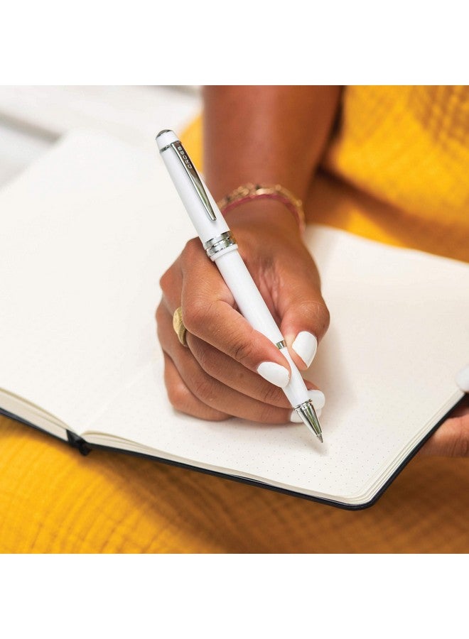 Cross Bailey Light Polished White Resin Ballpoint Pen - Image 5