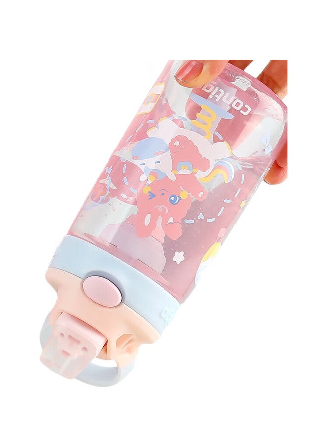 Contigo كوب شرب للأطفال من كونتيغو مع فتحة تهوية ومضاد لرش الماء سعة 420 مل - أرنب ملعب Hbc-Giz248Vp+ - Image 1