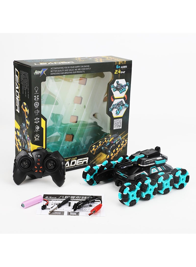 JustDK 8 Wheels Swing Arm Roll RC Car - Image 2