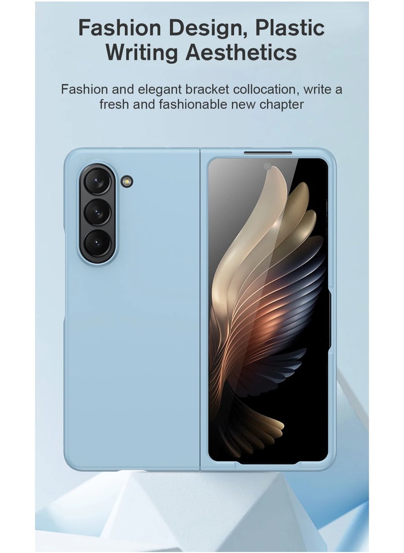 Slim Case Compatible with Samsung Galaxy Z Fold 6 , Skin Feel Matte Back Cover Hard PC Shockproof Cover for Men & Women  - Image 4