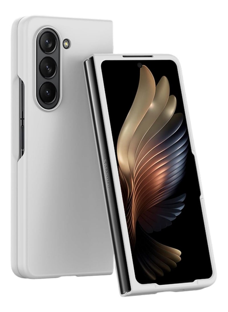 Slim Case Compatible with Samsung Galaxy Z Fold 6 , Skin Feel Matte Back Cover Hard PC Shockproof Cover for Men & Women  - Image 1