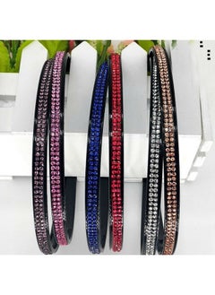 6 Pcs Rhinestone Headband Headwear With Teeth Hair Hoop Head Band Hair Band Non-Slip Teeth Hairband For Women (Double Row Crystal) - pzsku/ZD6F26164742F05288354Z/45/_/1735566928/dd055a63-77f1-42d1-ae24-84bf32fc86ab