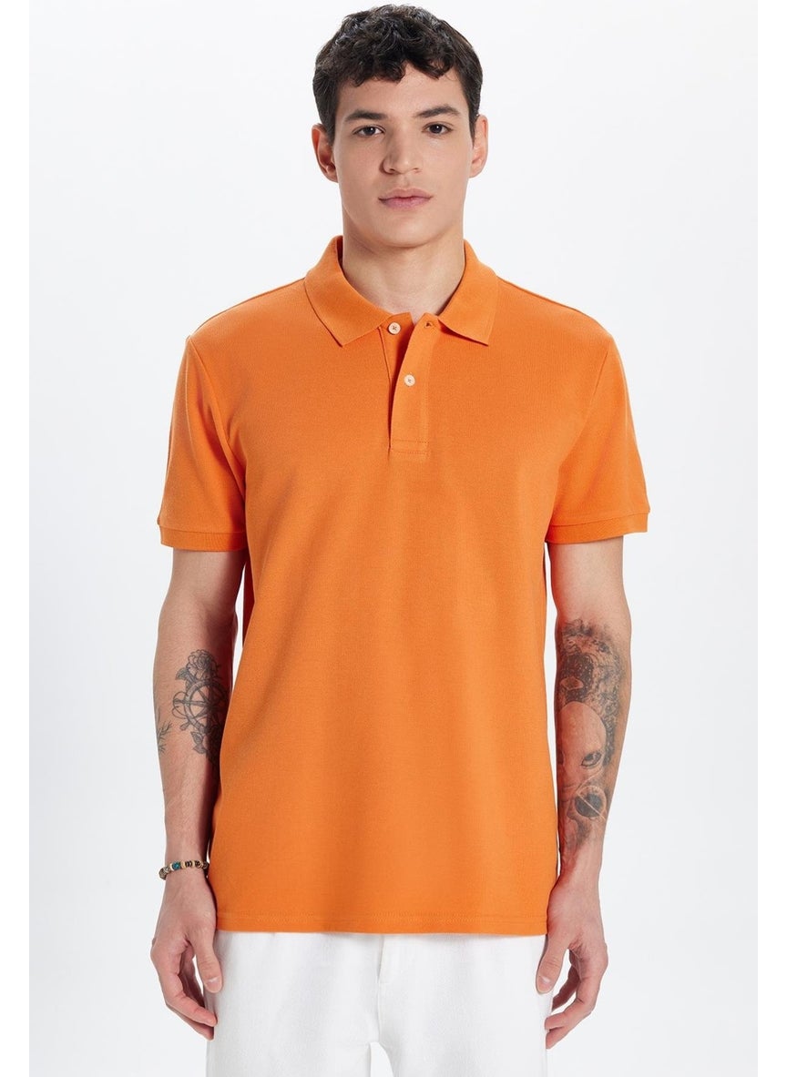 Men's Slim Fit Slim Fit Cotton Orange Polo Neck T-Shirt - pzsku/ZD6F29D150486AEA8BB04Z/45/_/1741286294/1306a7a5-c240-4cbc-82b4-2647cb7a1bb4