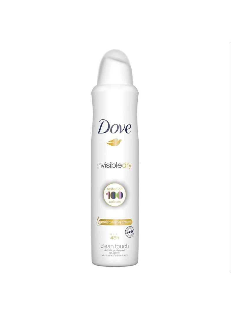 دوف Dove Invisible Dry 48hr Antiperspirant Deodorant 250 ml
