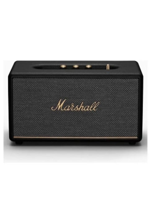 Stanmore III 50W Premium Home Wireless Speaker With Bluetooth 5.2 And Multiple Inputs - Enjoy Signature Sound Black