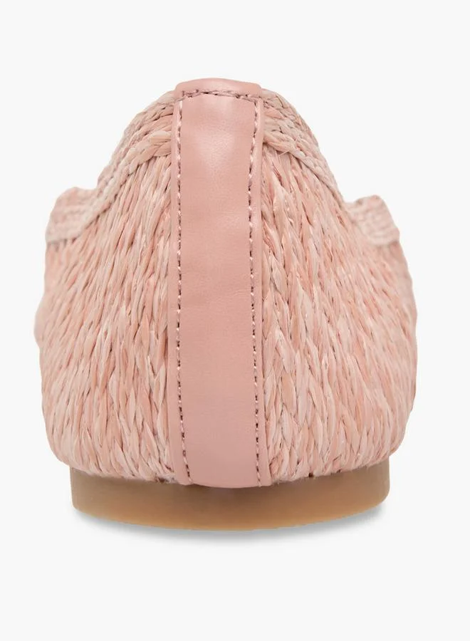 Flora Bella By Shoexpress  Flora Bella Women Textured Ballerina Shoes for Women | Best Price UAE