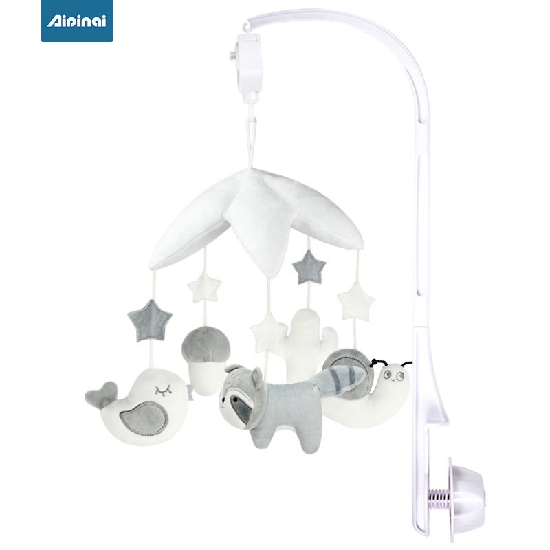 AIPINQI New Music Box Bed Bell with Plush Animal, Rotating Hanging Toy for Baby Sleep - In  Stock - Image 5