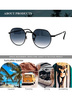 Signature Jack Sunglasses - 3565 - Lens Size: 53 mm - Black  - Image 2
