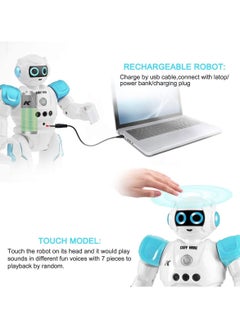 General Remote Control Robot Toy, Rechargeable Gesture Control Robot Kids Toy with Learning Music Programmable Walking, Dancing, Singing  - Image 4