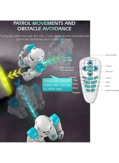 General Remote Control Robot Toy, Rechargeable Gesture Control Robot Kids Toy with Learning Music Programmable Walking, Dancing, Singing  - Image 5