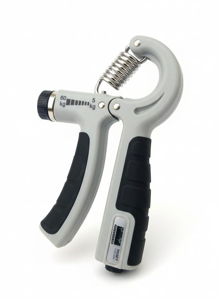 Hand Grip Strengthener with Adjustable Resistance Counter, 5-60kg Forearm Strengthener For Strong Wrists Fingers - Image 1