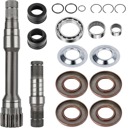 Flynsu Front Right Differential Axle Intermediate Shaft Kit Replacement for 2012-2021 Dodge Ram 1500 4WD Inner Shaft Kit 68257422AF 722N695BKA 68257420AF 68257421AF - Image 1