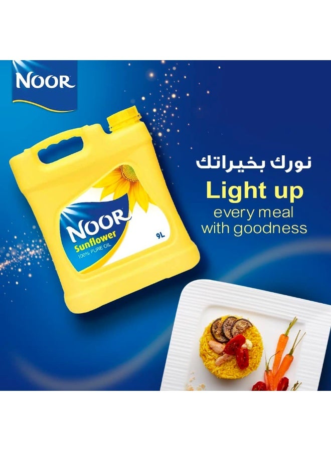 Noor Sunflower Oil 9Litre - Image 2