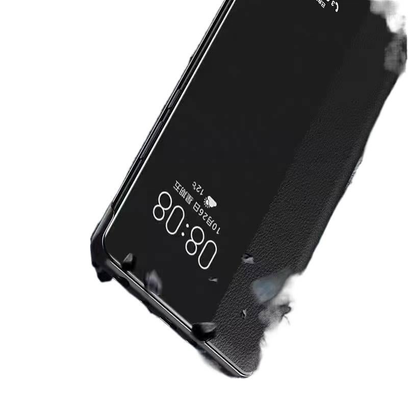 MS غطاء واقي بملمس جلد لـ iPhone 14 / 14 Plus / 14 Pro / 14 Pro Max مع حماية من السقوط وتغطية كاملة مع مقاوم للصدمات مع غطاء قابل للطي مع أسلوب تجاري باللون Mountain Green للعمل والم. - Image 5