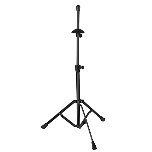 EASTROCK Trombone Stand Retractable Height Adjustment Triangular Stable Construction for Standardsized Trombone