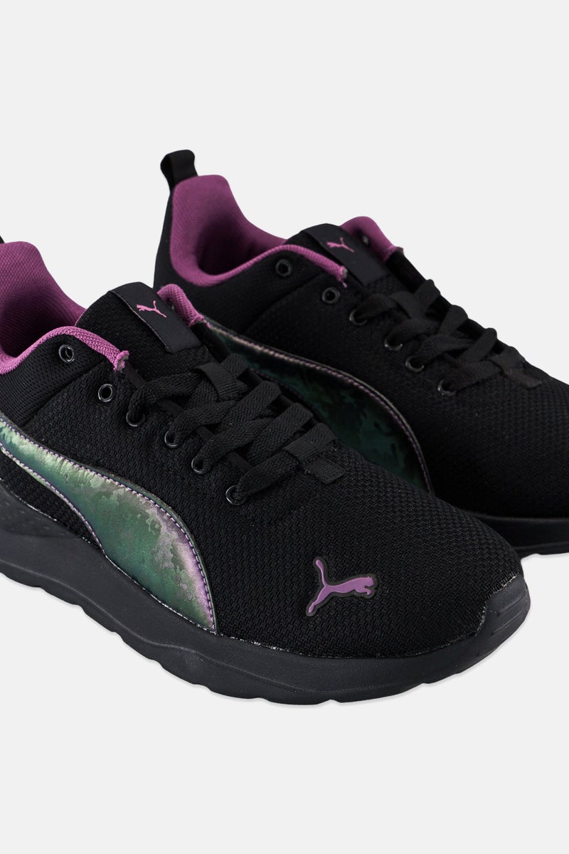 PUMA أحذية تدريب مغلقة للنساء، بنمط لاسي، أسود - Image 3