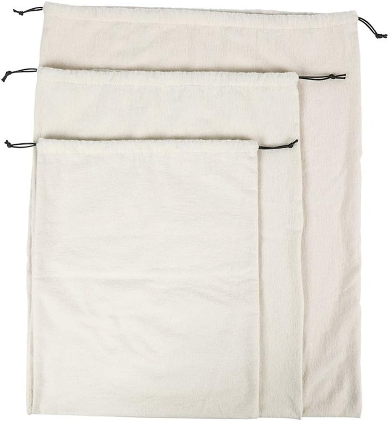 klarakoLarge Simple Dust Cover Storage Bag For Handbags Purses Shoes Storage Bag Travel klarakoMulticolor, Beige 40x50cm - Image 5