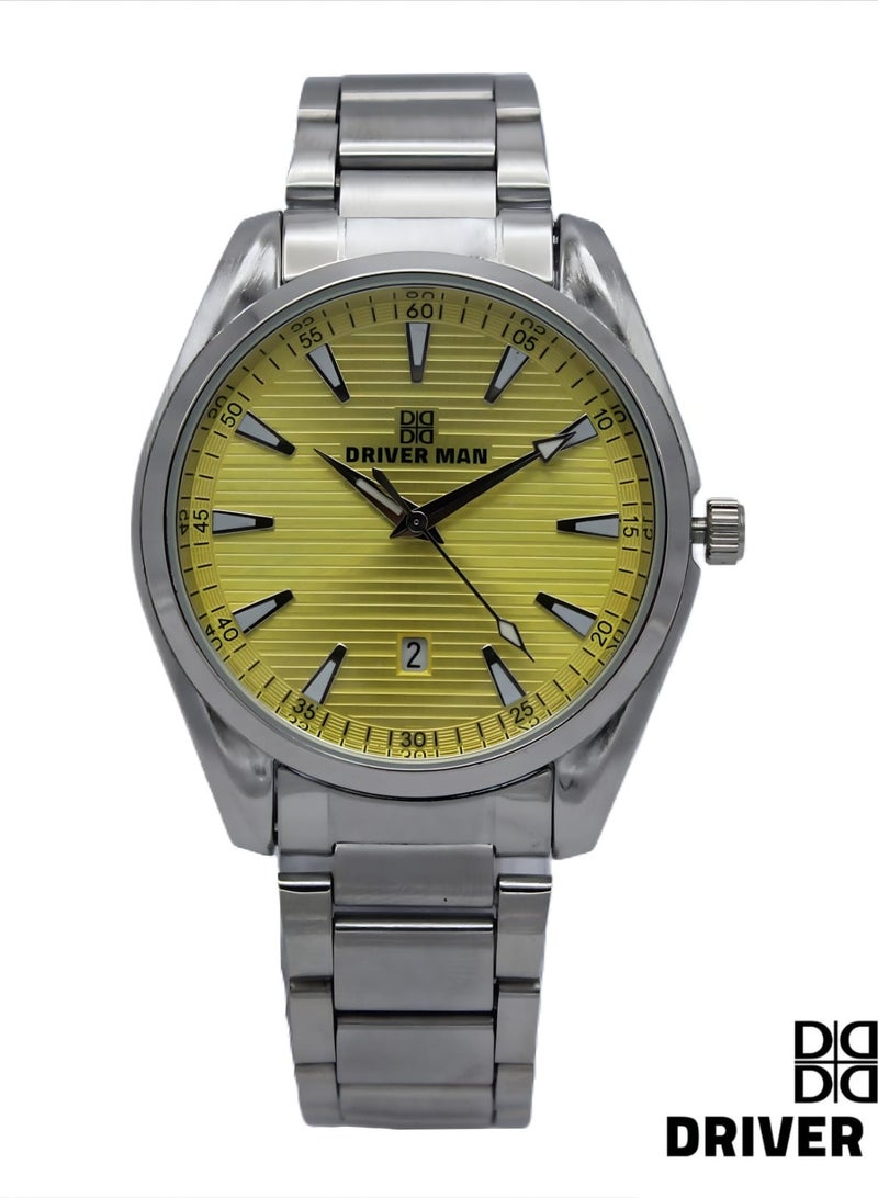 DRIVERMAN Driver Man Steel Watch, elegant and attractive design