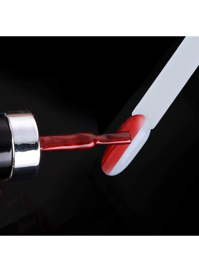 B-LADY لوحة عرض طلاء الأظافر على شكل مروحة B-LADY مع أدوات ممارسة الأظافر مع حامل حلقة مفككة معدنية (طبيعي، مجموعة 50 قطعة) - Image 3