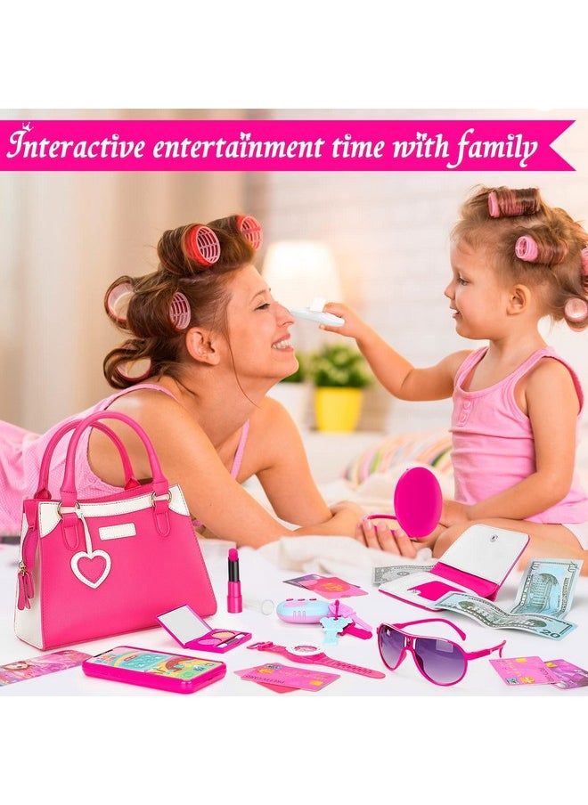 Officygnet Officygnet Play Purse for Little Girls, Princess Pretend Play Girls Toys for 3 4 5 6 7 8 Year Old, Toddler Purse with Accessories, Kids Toy Purse Birthday for Girls Ages 3-5 4-5 6-8  - Image 5