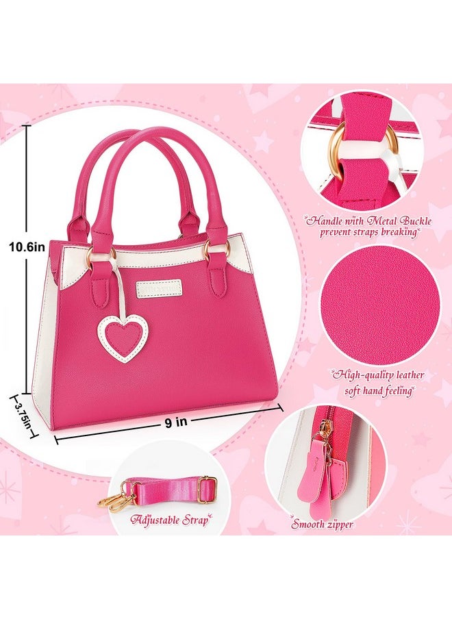Officygnet Officygnet Play Purse for Little Girls, Princess Pretend Play Girls Toys for 3 4 5 6 7 8 Year Old, Toddler Purse with Accessories, Kids Toy Purse Birthday for Girls Ages 3-5 4-5 6-8  - Image 2