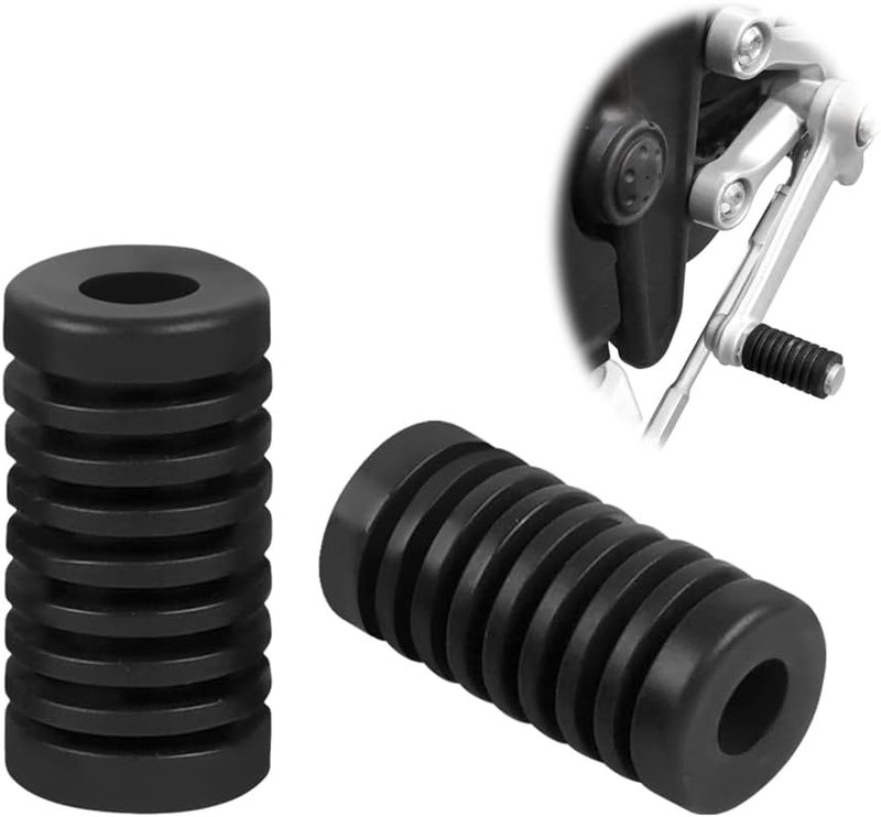 Motorcycle Gear Shift Lever Pedal Rubber Cover, Universal Kick Start Rubber, Motorcycle Shifter Shoe Protector(Black, 1 Pair) - Image 1