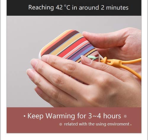 orastone Orastone Hand Warmer Rechargeable Electronic Portable Hand Warmer, Fast Warming Up, Double-Sided Warming, Reusable  - Image 3