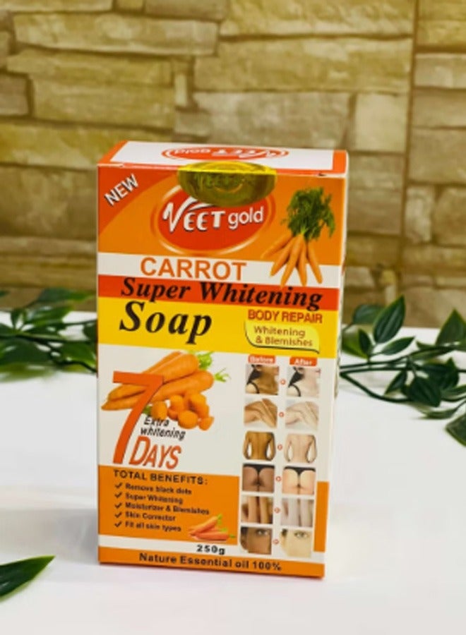 فيت جولد صابون الجزر للتبييض الفائق 250 جم