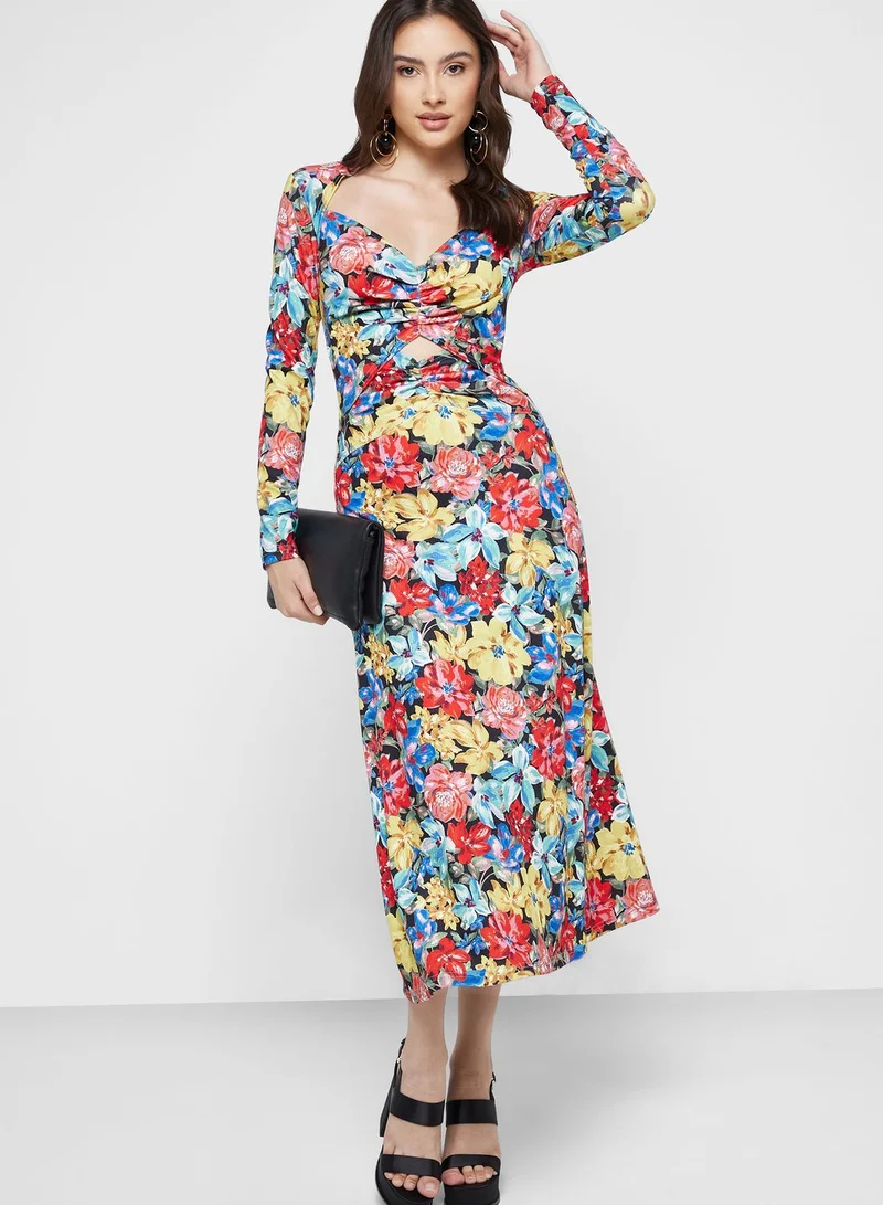 Cmeo collective Floral Print Dress