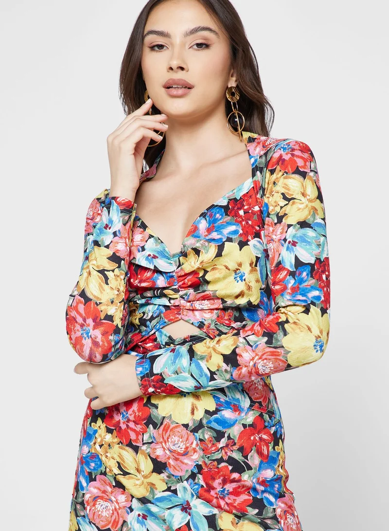 Cmeo collective Floral Print Dress