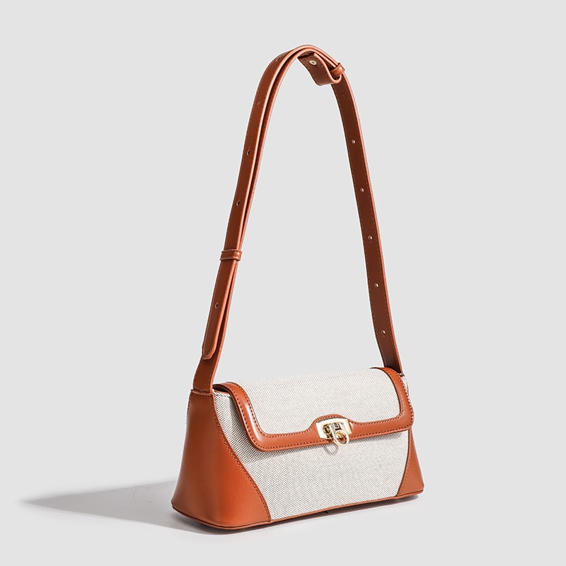 2024 Arrival All-Match French Style Retro One-Shoulder Underarm Bag Light Luxury Niche Baguette Bag Stylist Handbag For Women - Image 3