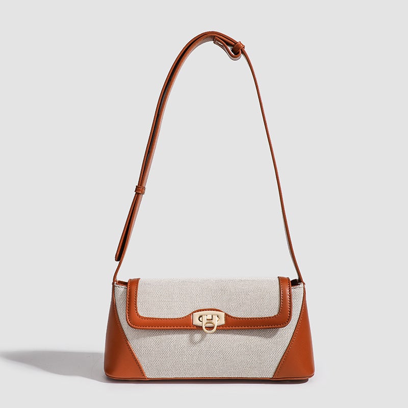 2024 Arrival All-Match French Style Retro One-Shoulder Underarm Bag Light Luxury Niche Baguette Bag Stylist Handbag For Women - Image 2