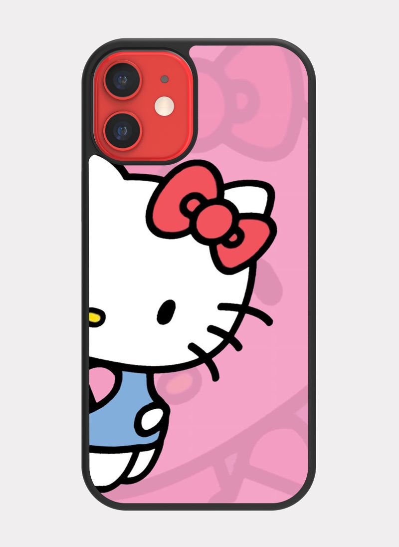 PXLAAT iPhone 12 Mini case cover Hello Kitty Rosa - Image 1