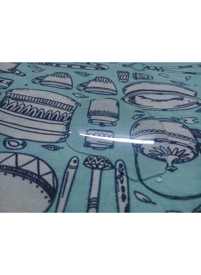 Ayush AYUSH Crazy Weaves 100% Cotton Seater Waterproof Table Cloth (Square,62x62 inch) (Rectangle(62x40 inch))  - Image 2