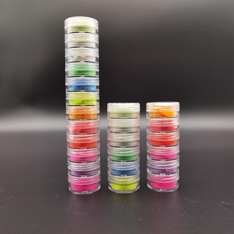 Multipurpose12 Colors Natural Pigment Powder Pigment Powder Fluorescent Powder - Image 5