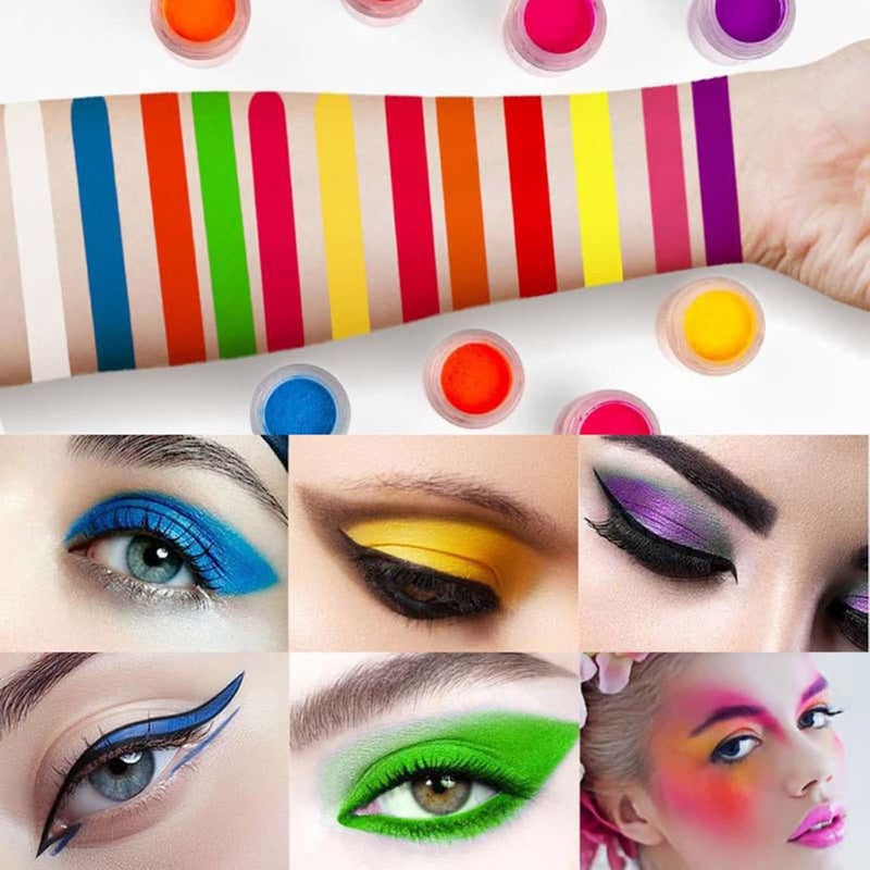 Multipurpose12 Colors Natural Pigment Powder Pigment Powder Fluorescent Powder - Image 1