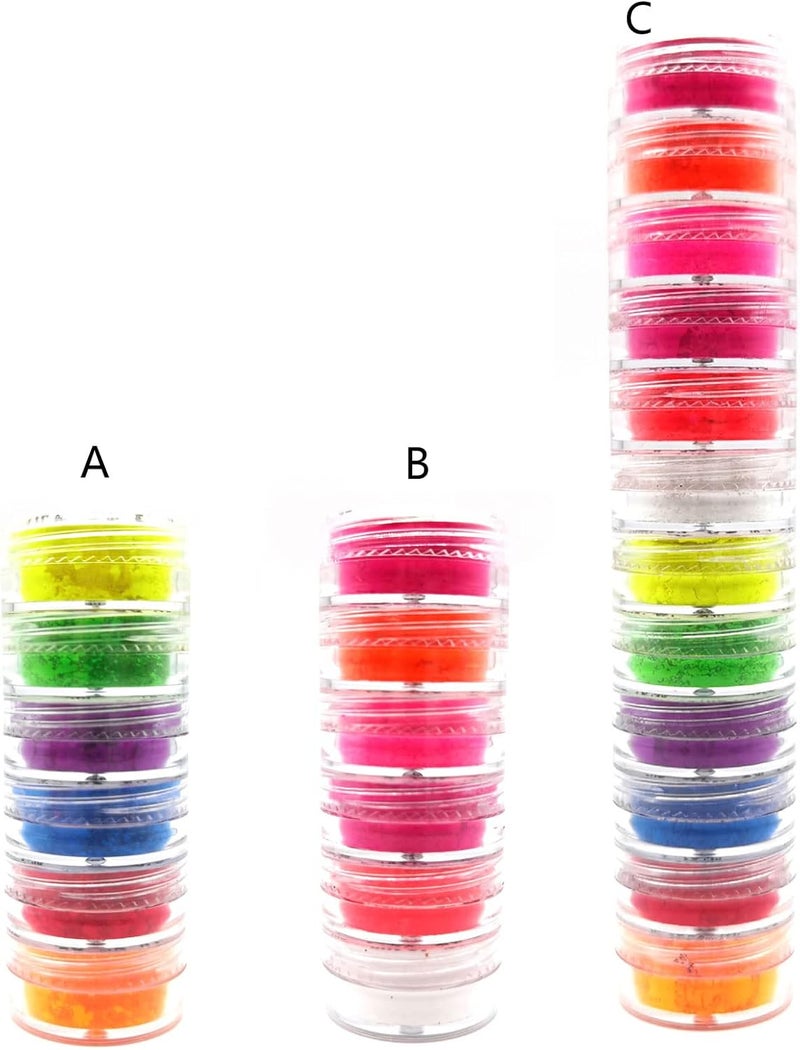 Multipurpose12 Colors Natural Pigment Powder Pigment Powder Fluorescent Powder - Image 2