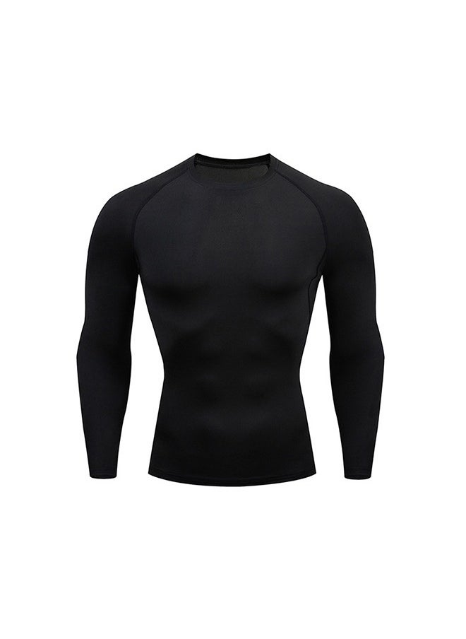 DAREU Men's Long Sleeve T-Shirts Quick Dry Breathable Sports Shirts for Running Workout Rash Guard XXL  - Image 1