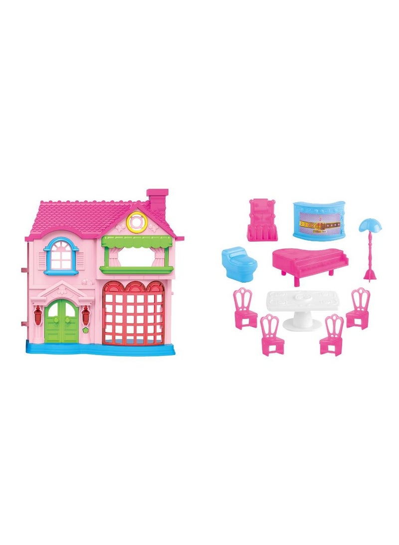 Power Joy PlayHome Happy Family Set, Assorted 1 Piece (Style & Color May Vary) | Doll House | Playhouse | Pretend Play | Role Play | Mini House | Gift for Kids - Image 2