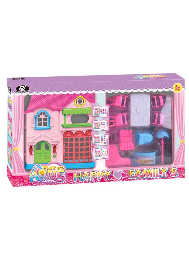 Power Joy PlayHome Happy Family Set, Assorted 1 Piece (Style & Color May Vary) | Doll House | Playhouse | Pretend Play | Role Play | Mini House | Gift for Kids - Image 5