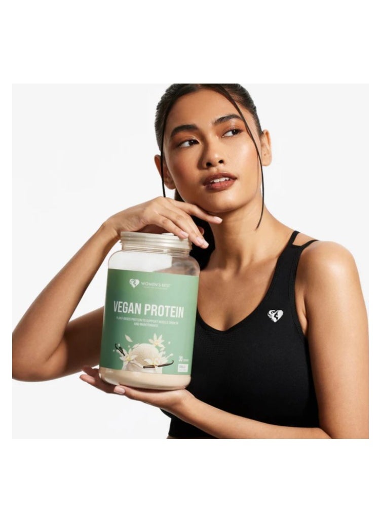 WOMEN'S BEST - WOMEN'S BEST VEGAN PROTEIN SHAKE VANILA 908G - Image 1