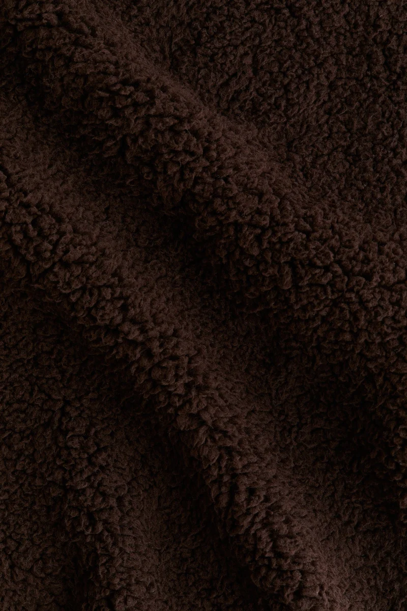 H&M Teddy zip-through hoodie