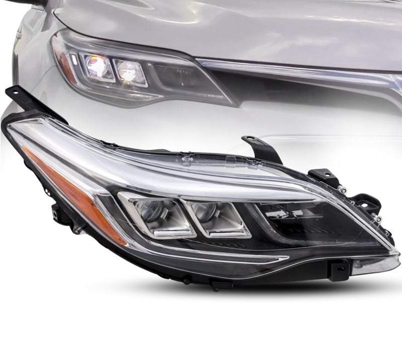 بديل لمصباح الرأس LED لسيارة تويوتا 2016 2017 2018 أفالون تورينغ مع لمبة و DRL LED متوافق مع DOT SAE الجانب الأيمن للراكب أجزاء رقم TO2503246 OEM 8111007180