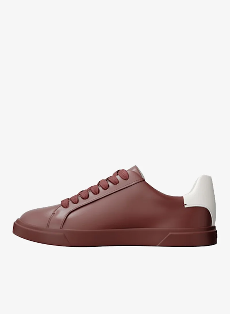 Calvin Klein Low-Profile Cupsole Leather Trainers