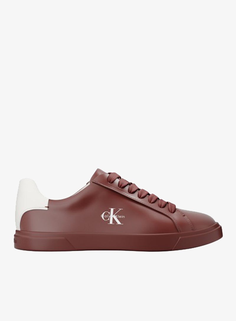 CALVIN KLEIN Low-Profile Cupsole Leather Trainers - Image 1