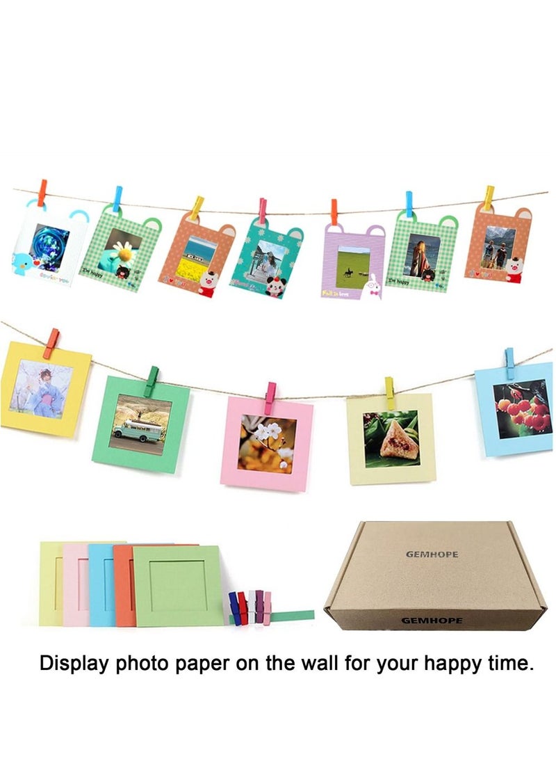 Colorful Bundle Kit Accessories Set, Compatible with for Fujifilm Instax Mini 9 8 90 70 11 Camera, Accessory Include Film Stickers, Desk Frames, Hanging Frame, Instax Mini 11 Accessories  - Image 2